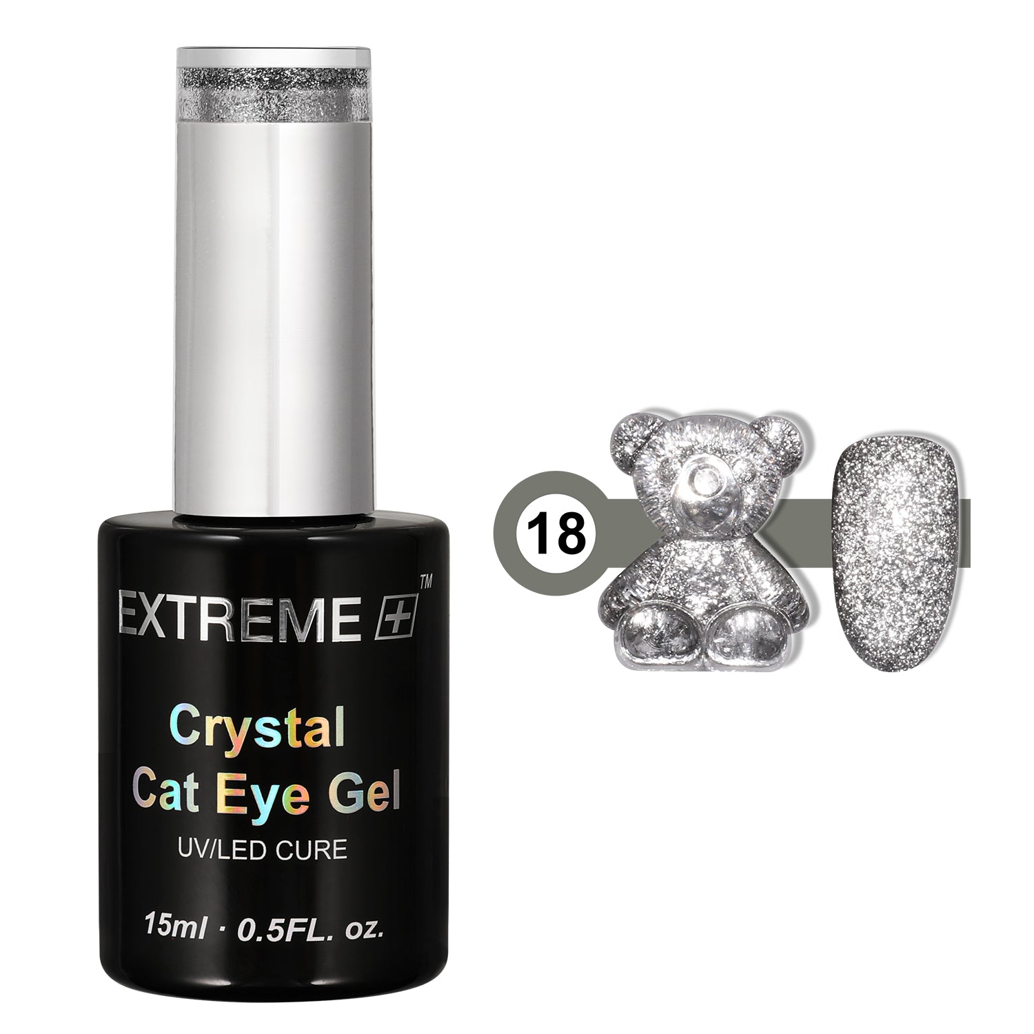 Extreme+ Crystal Cat Eye Gel #18