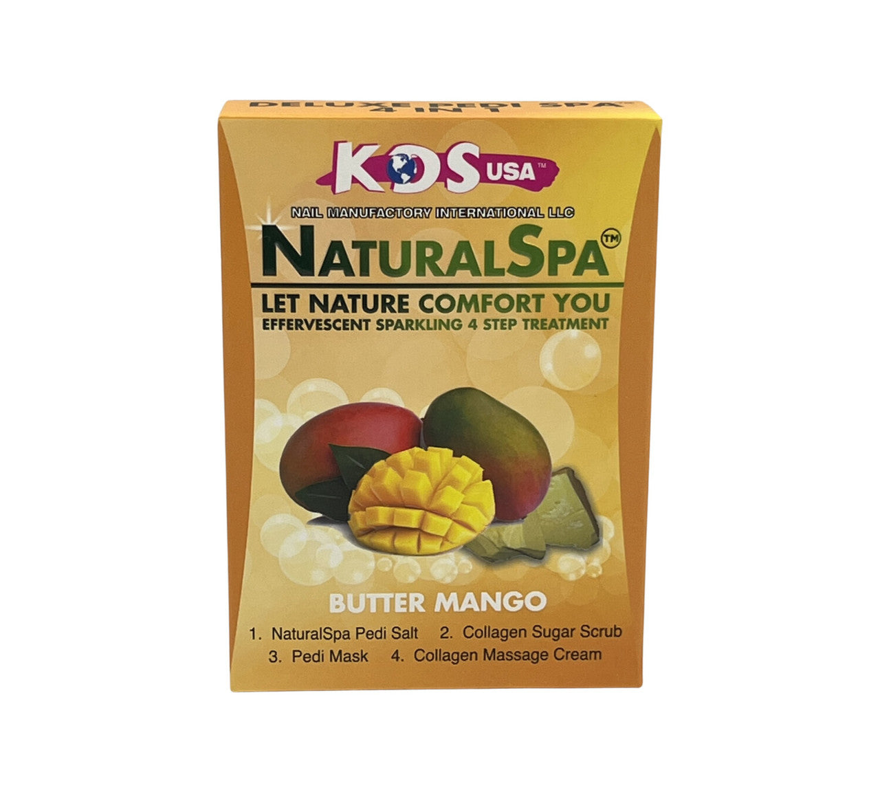 KDS Deluxe Pedicure 4 Step - Mango