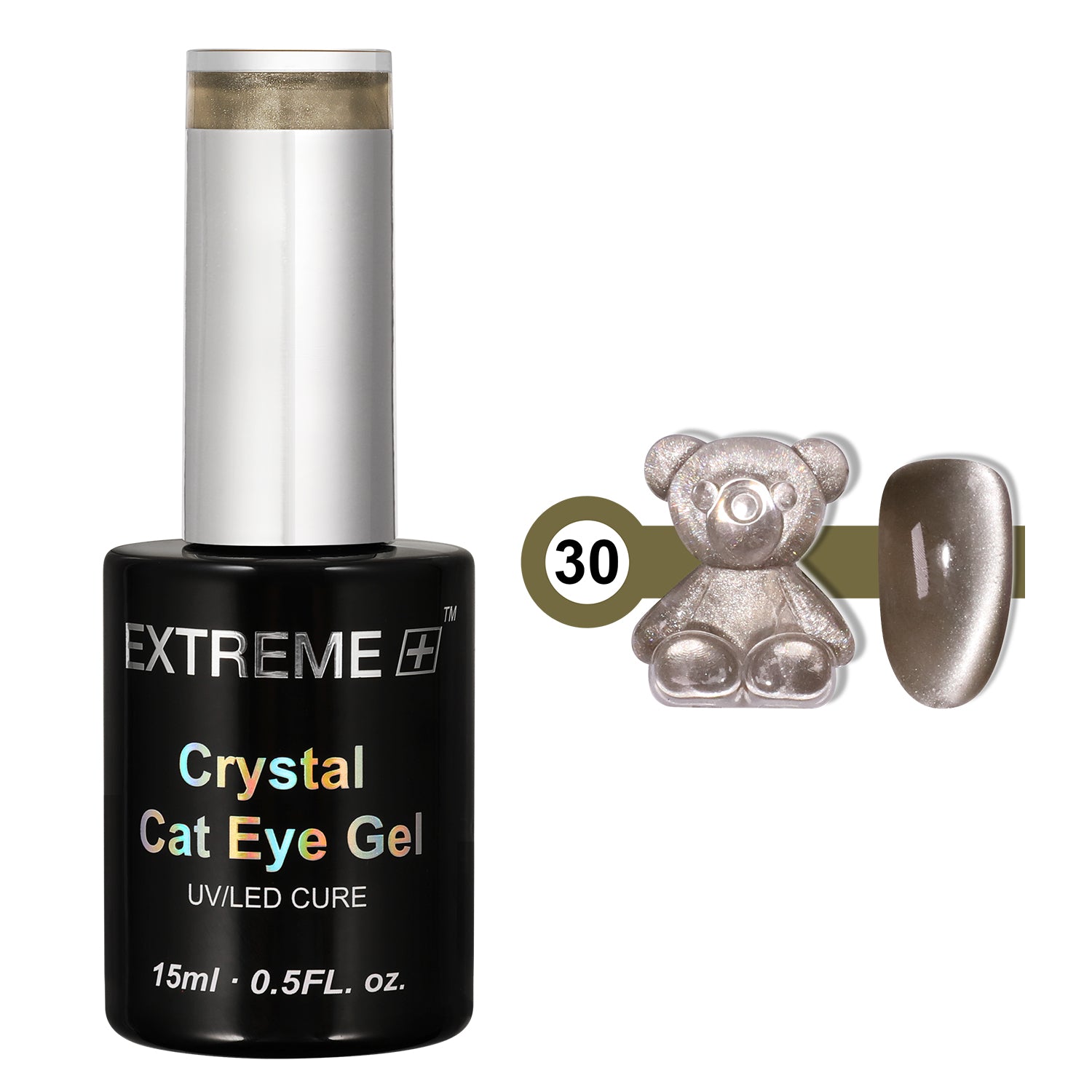 Extreme+ Crystal Cat Eye Gel #30