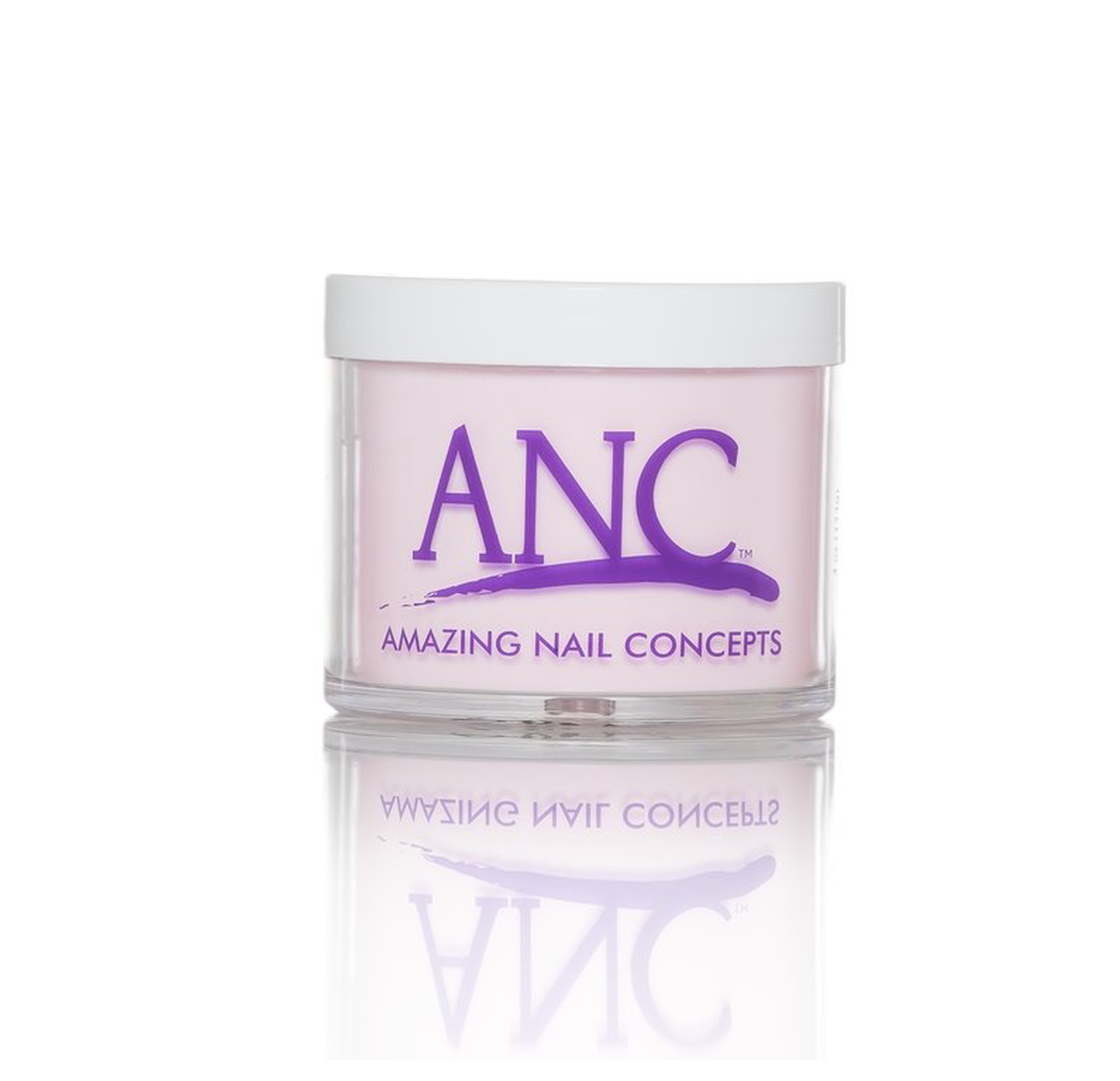 ANC Dipping Powder Pink & White 4 Oz - Crystal Dark Pink