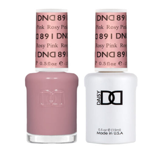 DND - Gel & Lacquer # 891 Rosy Pink