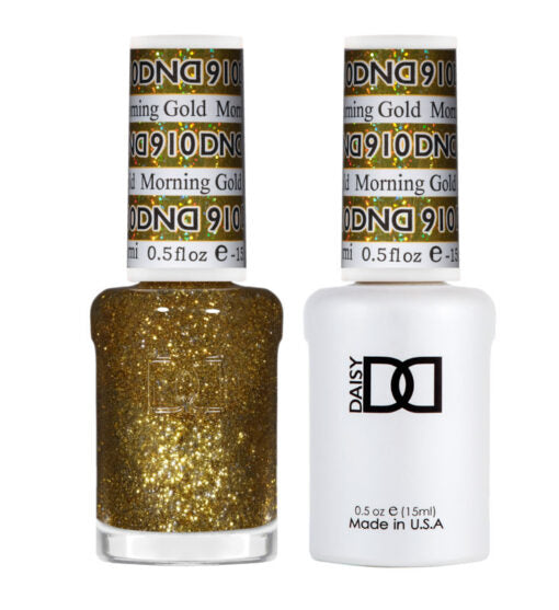 DND - Gel & Lacquer # 910 Morning Gold