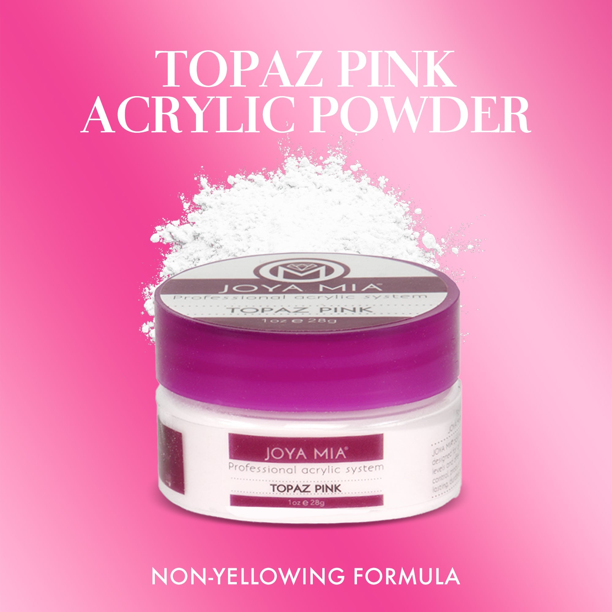 Acrylic Powder - Topaz Pink - 1oz - 32oz