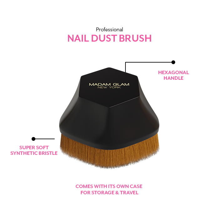 Professional Nail Dust Brush