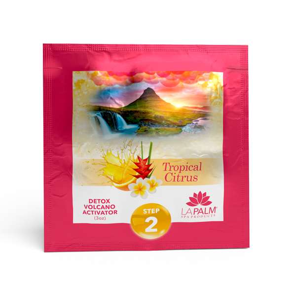 La Palm Volcano Deluxe Pedicure 5 Step - Tropical Citrus