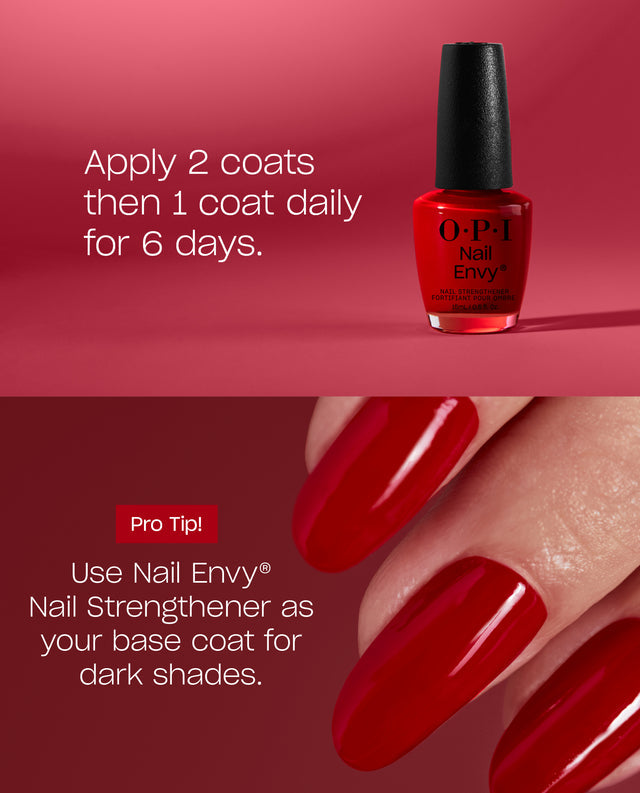 OPI Nail Envy Big Apple Red