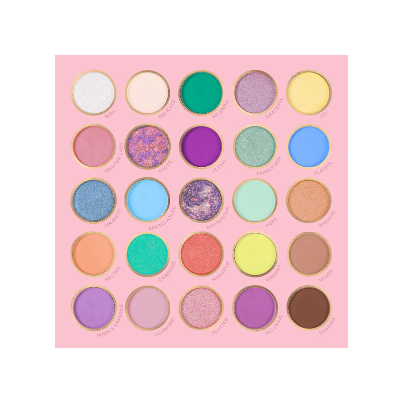 Empowered Butterfly | Free Spirit 25-Shade Palette