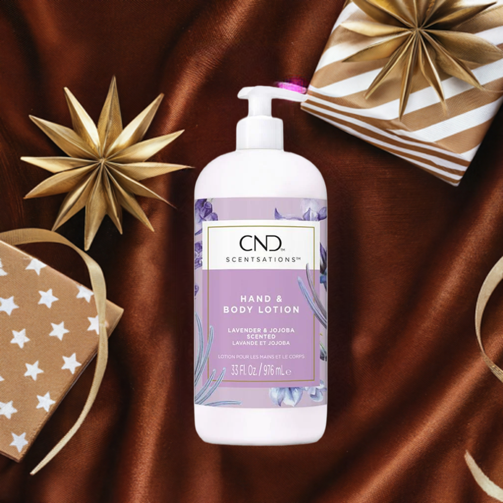 CND Hand & Body Lotion - Lavender & Jojob - 31 oz