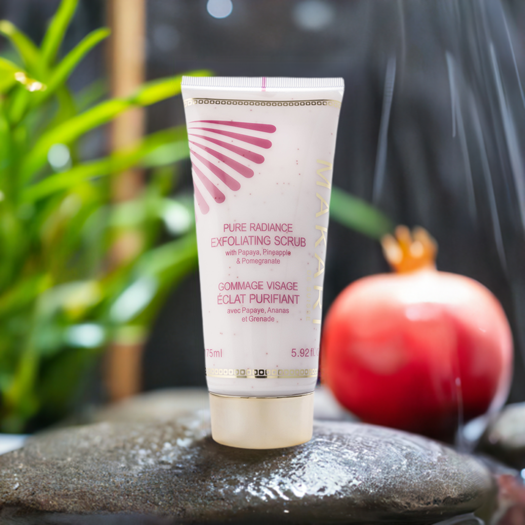 Pure Radiance Exfoliating Scrub With Pomegranate Enzymes