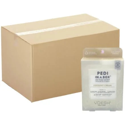 VOESH Pedi in a Box O2 Fizz 5 Step - Coconut Cream