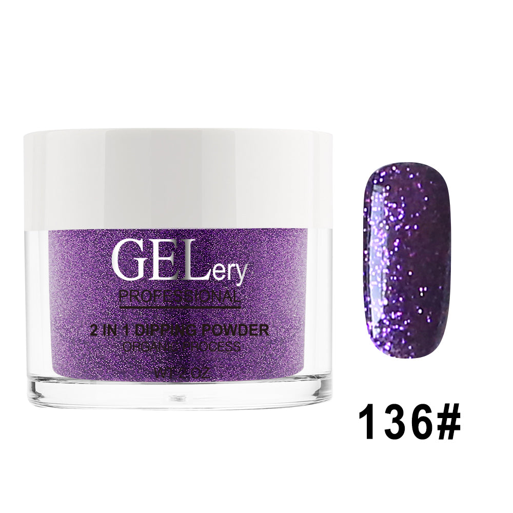 GELery 2 in 1 Acrylic &amp; Dipping Powder 2 oz - #136