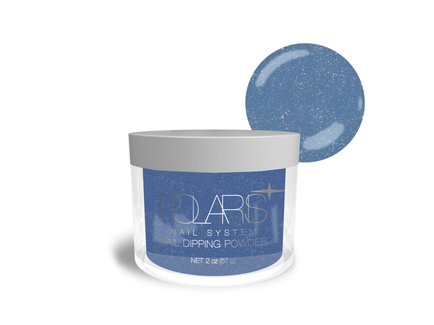 Polaris Dipping Powder 2 oz - #001 - Xanh Ánh Kim