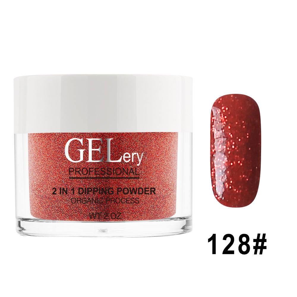 GELery 2 in 1 Acrylic &amp; Dipping Powder 2 oz - #128