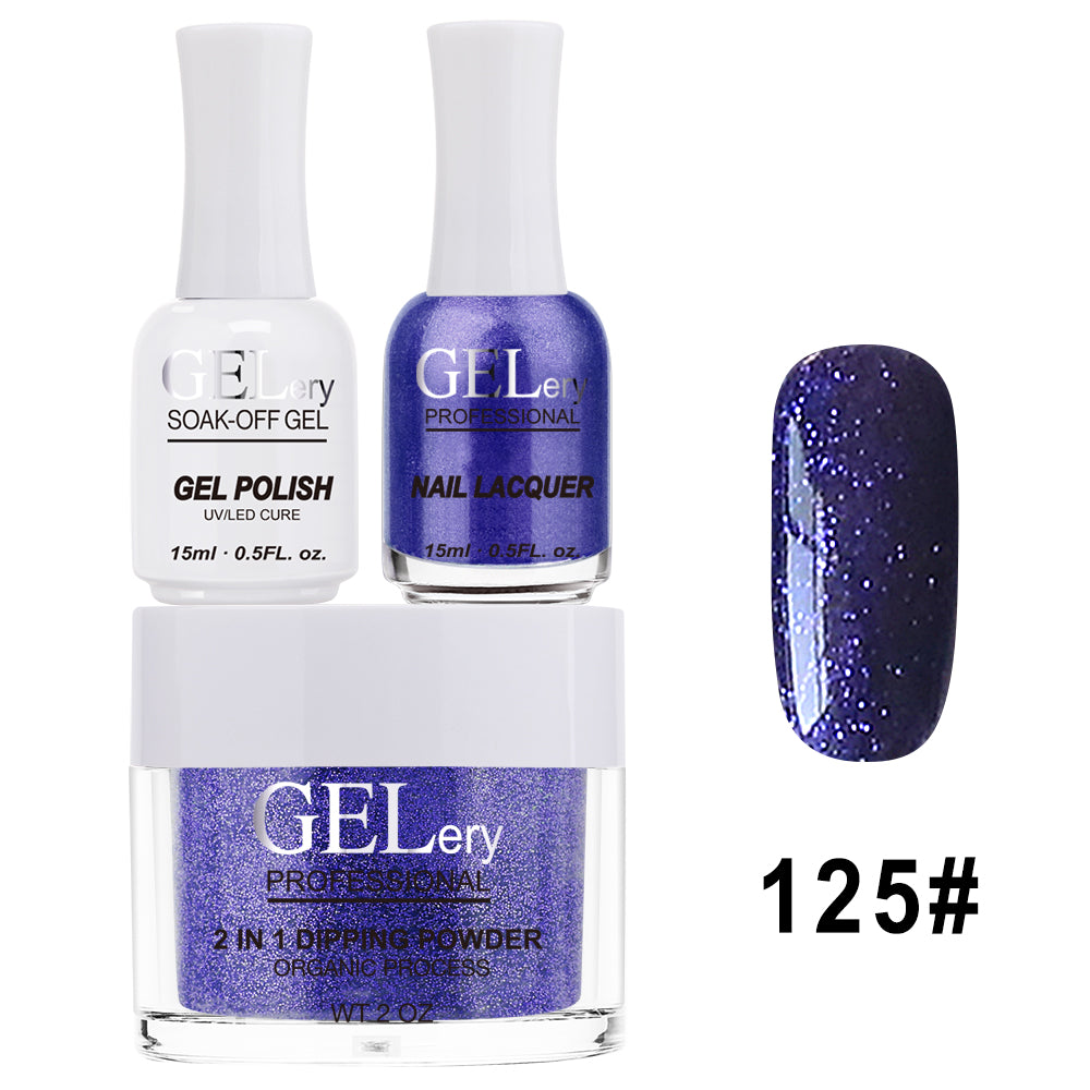 Bộ ba GELery 3 trong 1 - Gel, Sơn mài &amp; Nhúng - #125