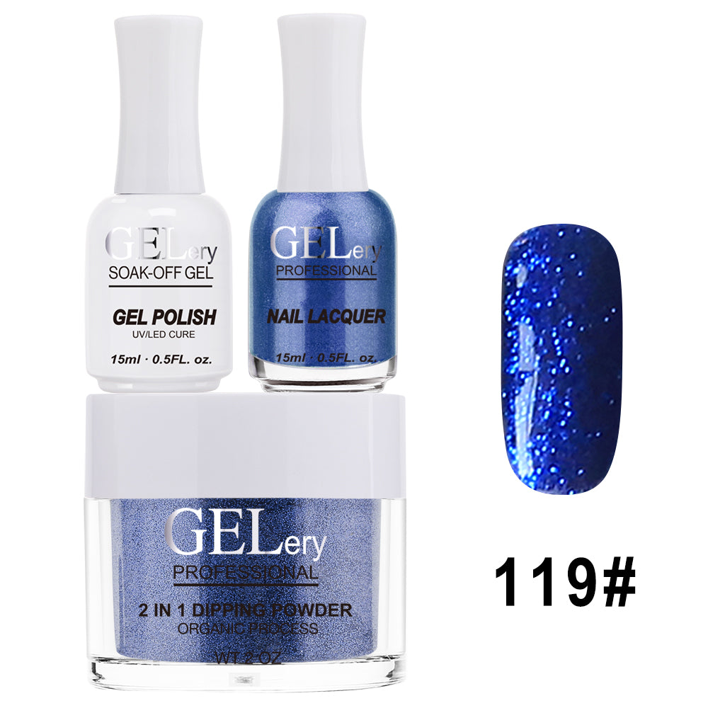 Bộ ba GELery 3 trong 1 - Gel, Sơn mài &amp; Nhúng - #119