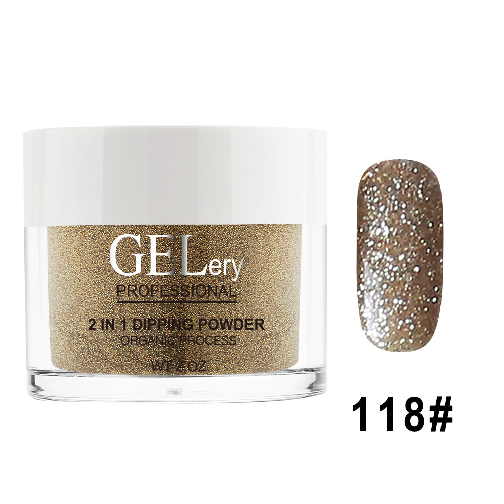 GELery 2 in 1 Acrylic &amp; Dipping Powder 2 oz - #118