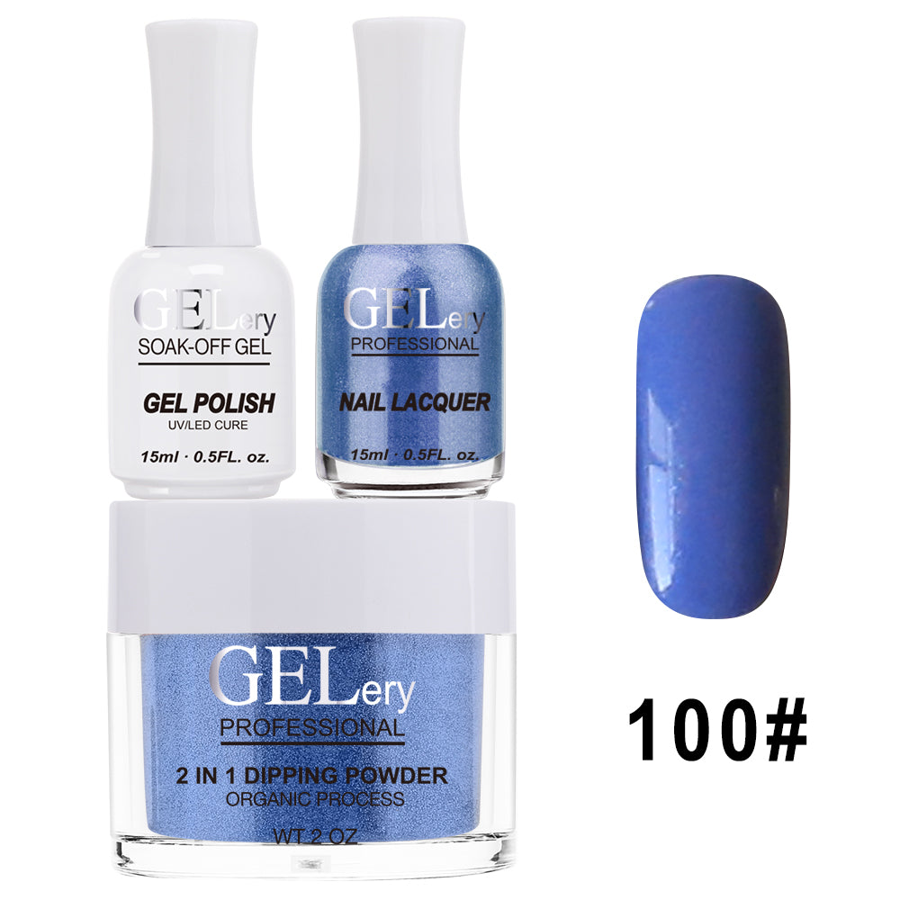 Bộ ba GELery 3 in 1 - Gel, Sơn mài &amp; Nhúng - #100