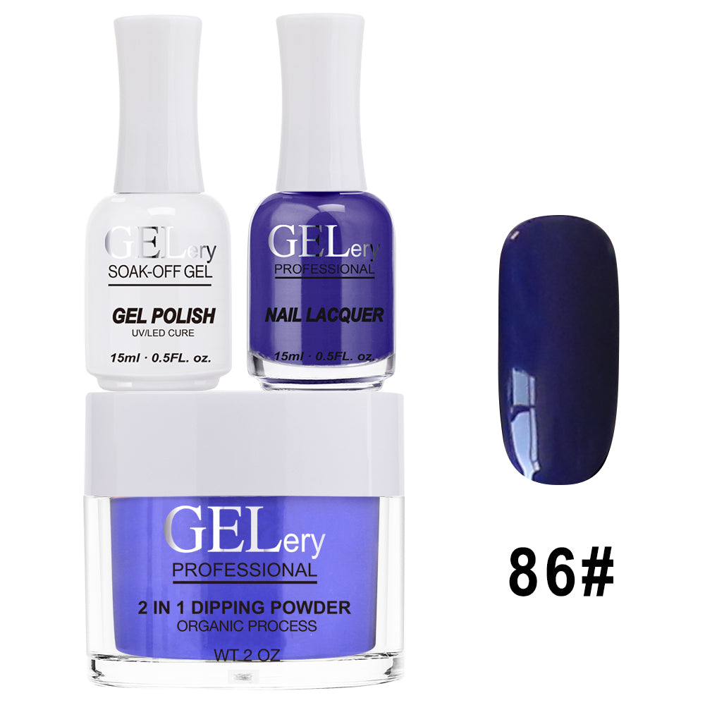 Bộ ba GELery 3 trong 1 - Gel, Sơn mài &amp; Nhúng - #086