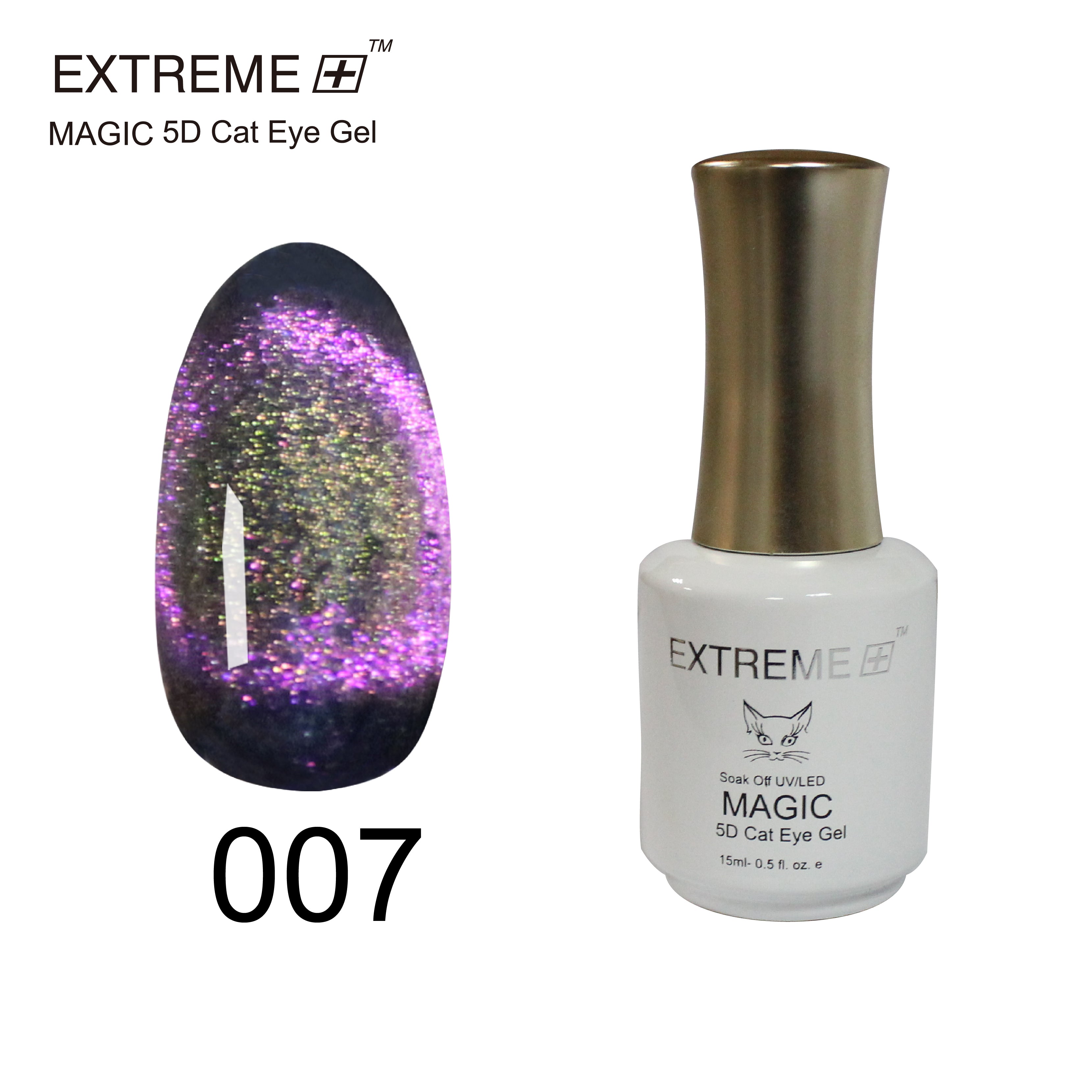 Extreme+ Magic 5D Cat Eye Gel #007