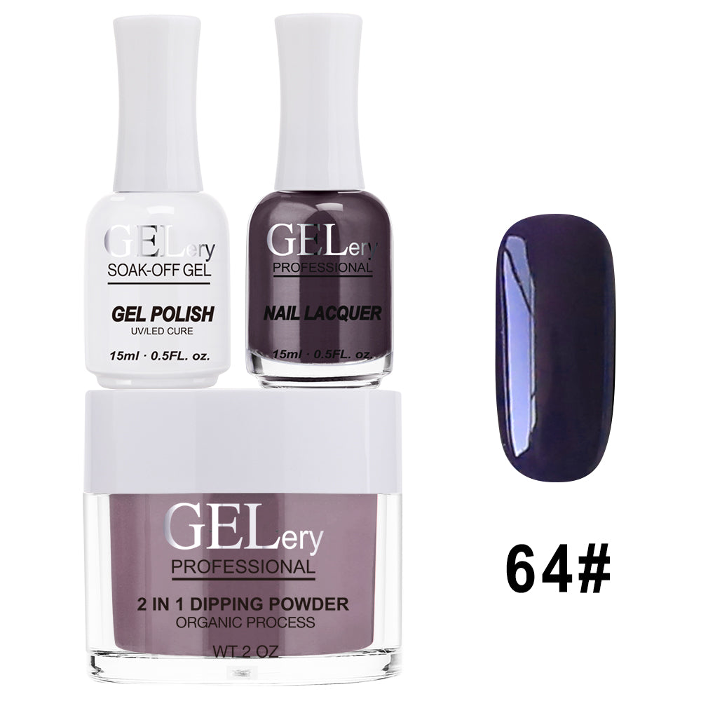 Bộ ba GELery 3 trong 1 - Gel, Sơn mài &amp; Nhúng - #064