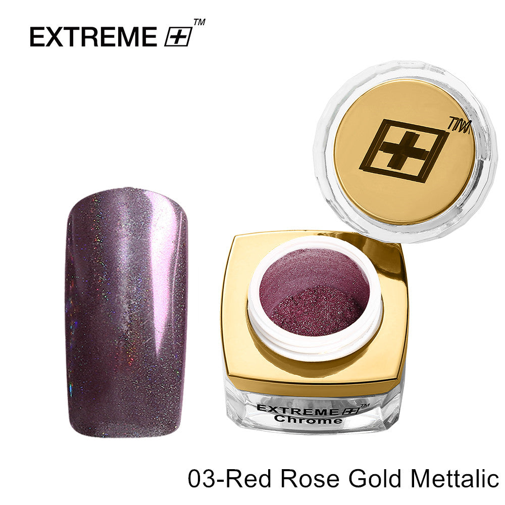 Phấn phủ EXTREME+ Chrome #03 Red Rose Gold