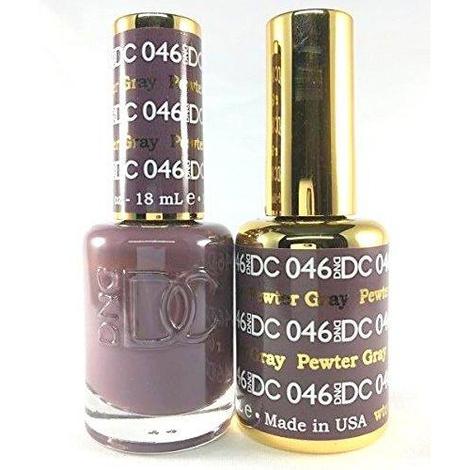 DND DC Duo - Gel # 046 Pewter Grey 