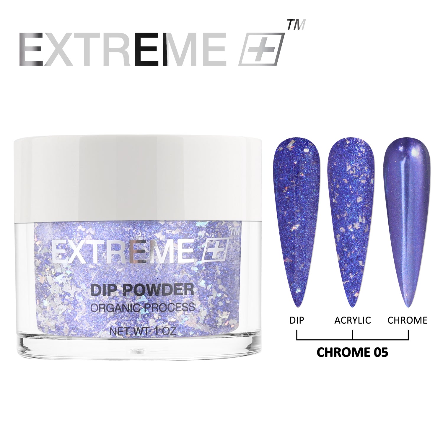 EXTREME+ Diamond Chrome Dipping Powder Kit