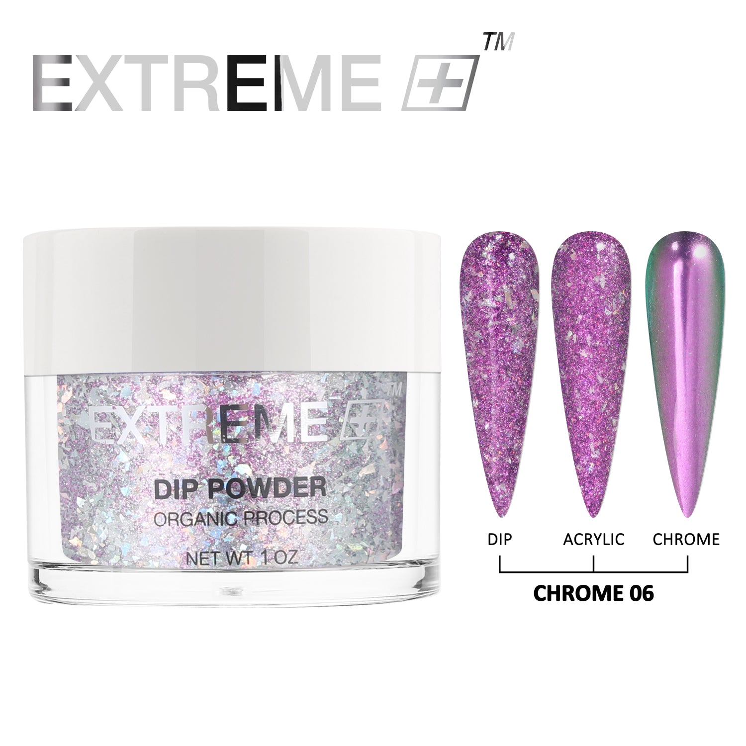 EXTREME+ Diamond Chrome Dipping Powder Kit