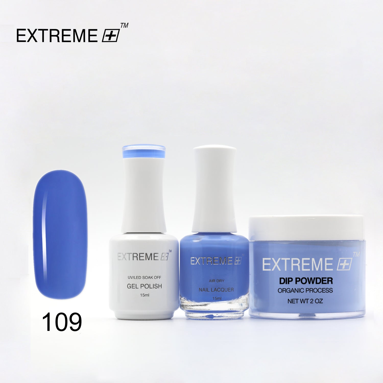 EXTREME+ 3 in 1 Combo Set - Gel, Lacquer, & Dip - #109