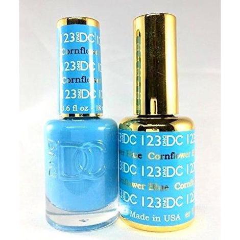 DND DC Duo - Gel #123 Cornflower Blue 