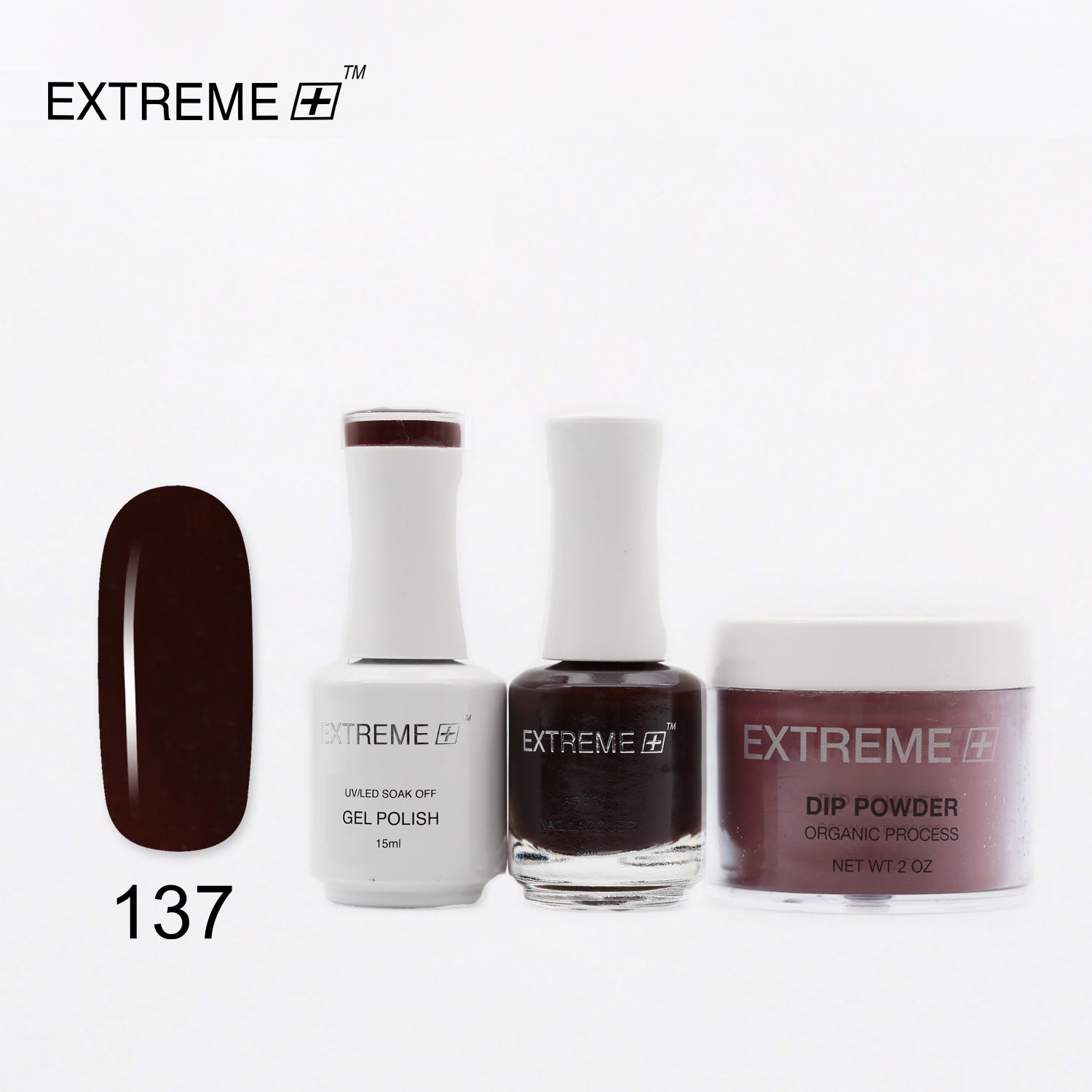 EXTREME+ 3 in 1 Combo Set - Gel, Lacquer, & Dip - #137