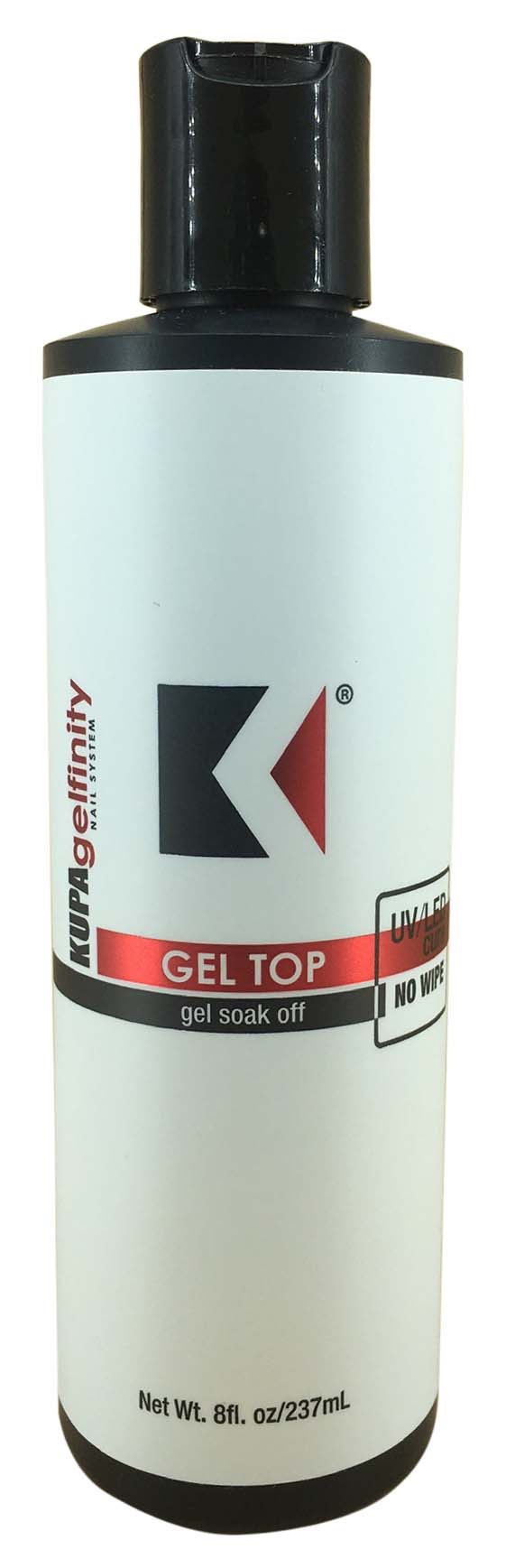 Kupa Gel Top Coat Refill Size 8 oz