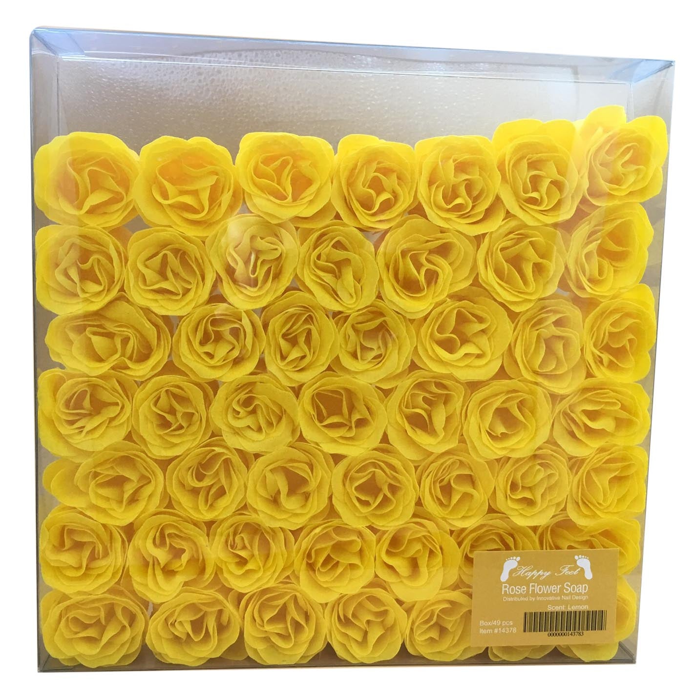 Xà bông HappyFeet Petal Rose Flower for Spa - Chanh