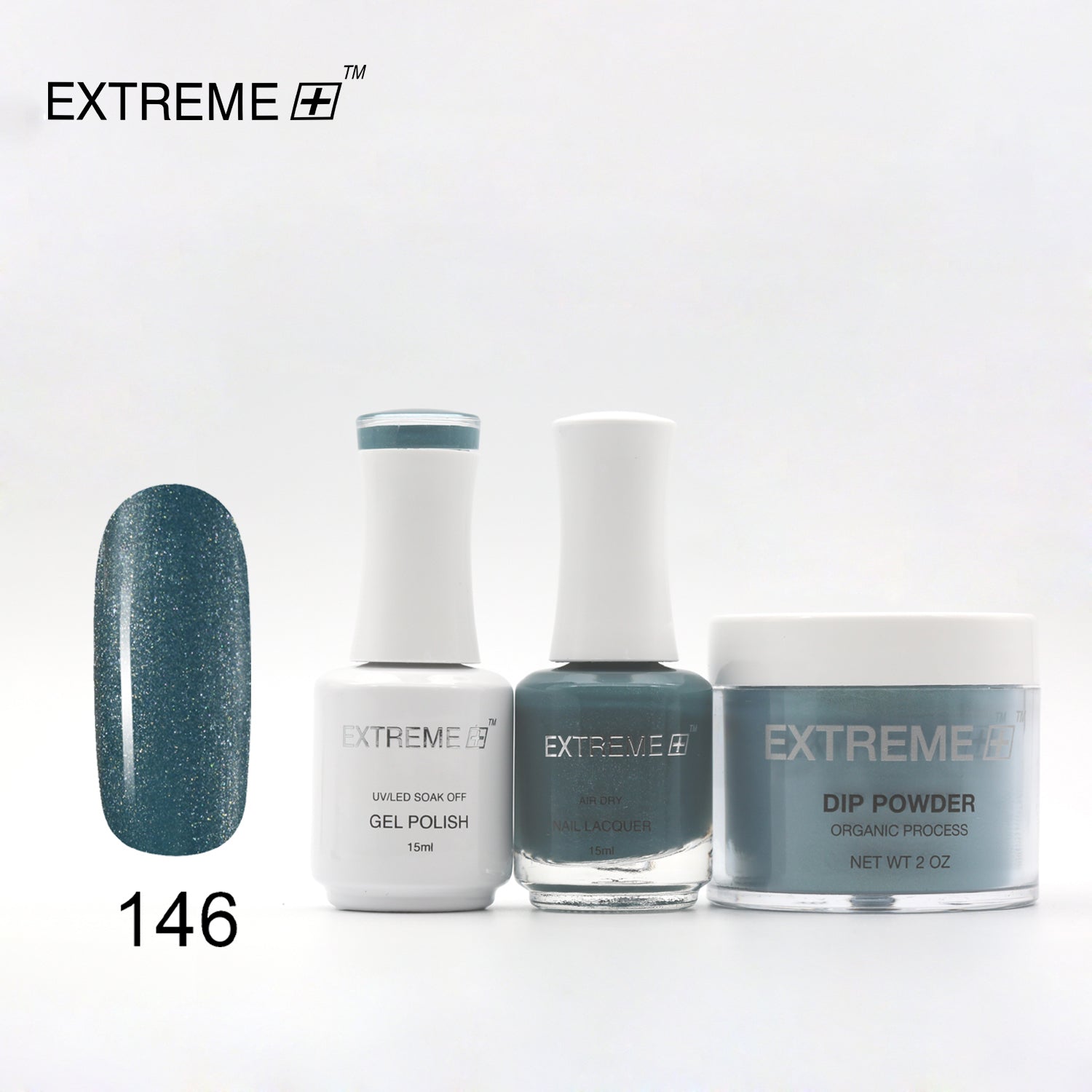 EXTREME+ 3 in 1 Combo Set - Gel, Lacquer, & Dip - #146