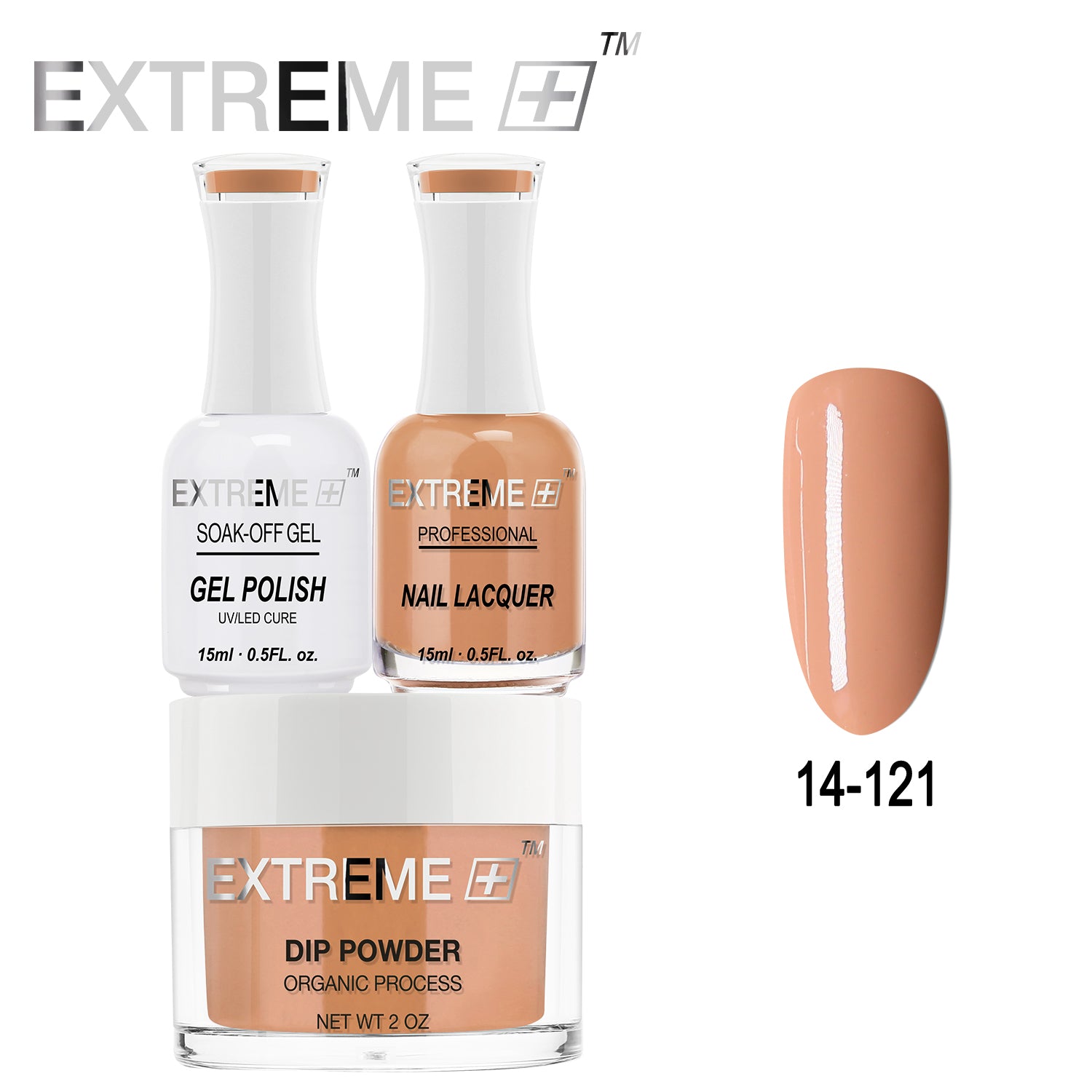 Bộ Combo 3 trong 1 EXTREME+ All-in-One - Bột Nhúng, Sơn Gel và Sơn Móng #014