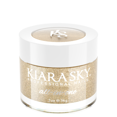 Kiara Sky All-In-One Dip Powder DM5017 DRIPPING IN GOLD