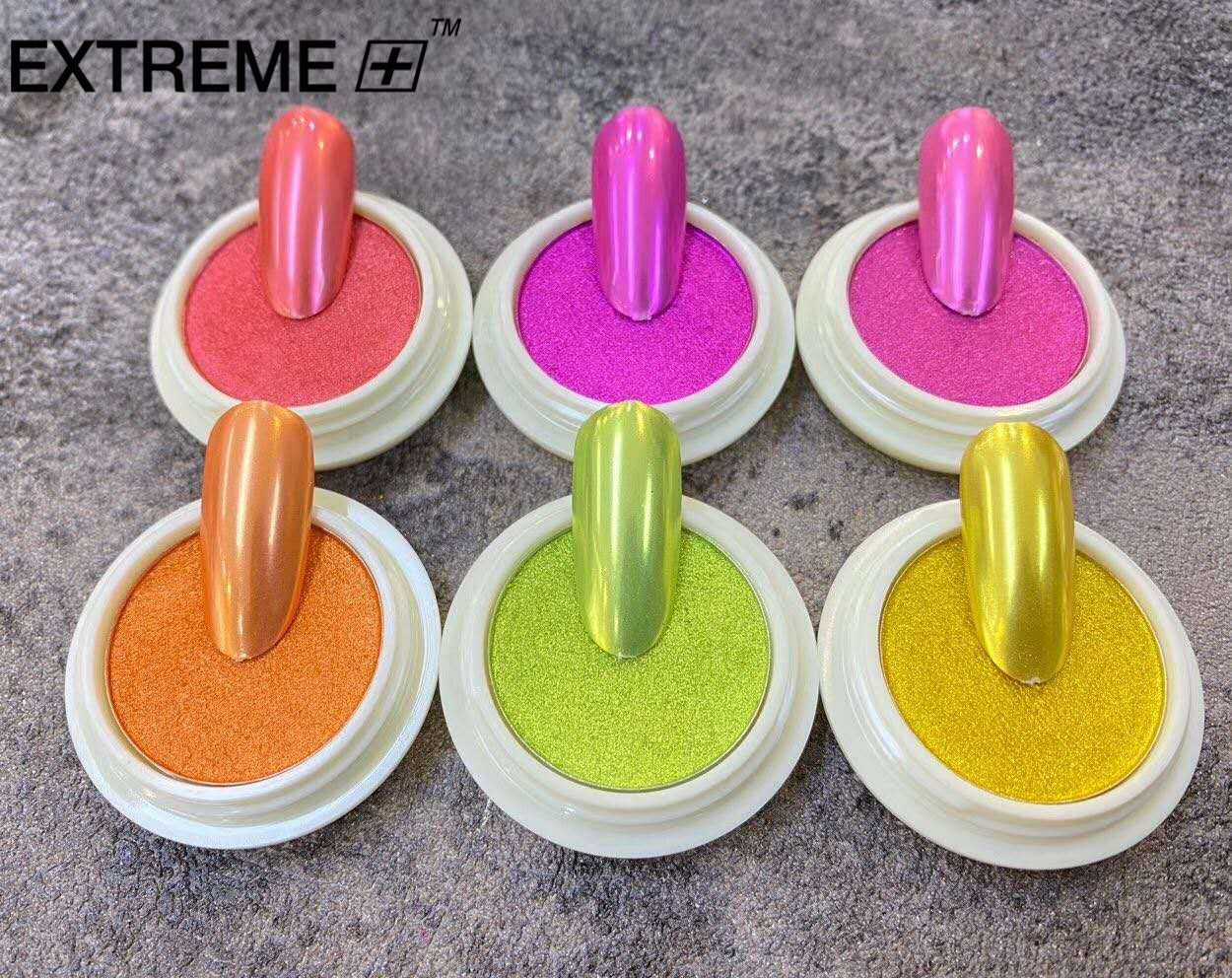 EXTREME+ Fluorescence Effect  Chrome Powder Kit 6 colors