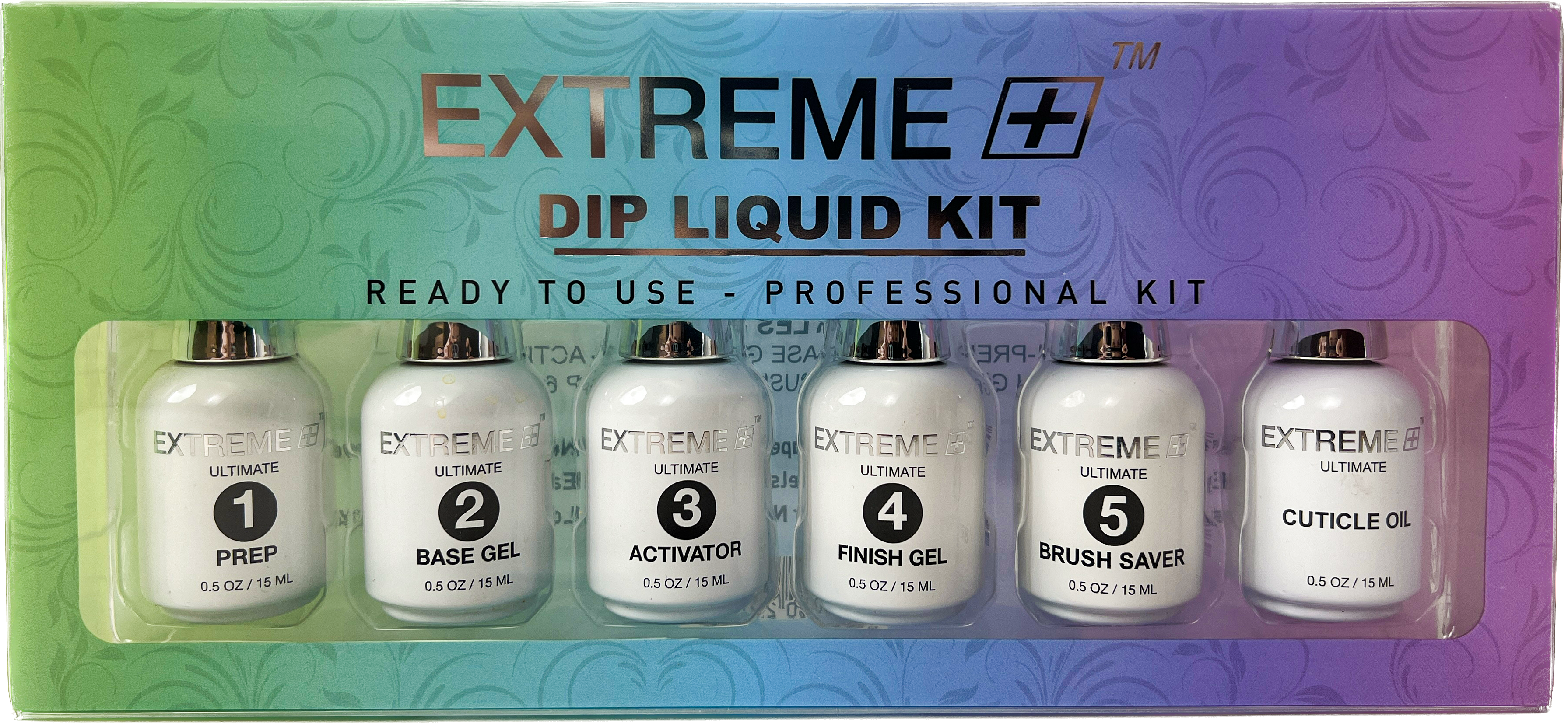 EXTREME+ Dip Liquid Kit - Ready to Use - Professional Kit (6 step)