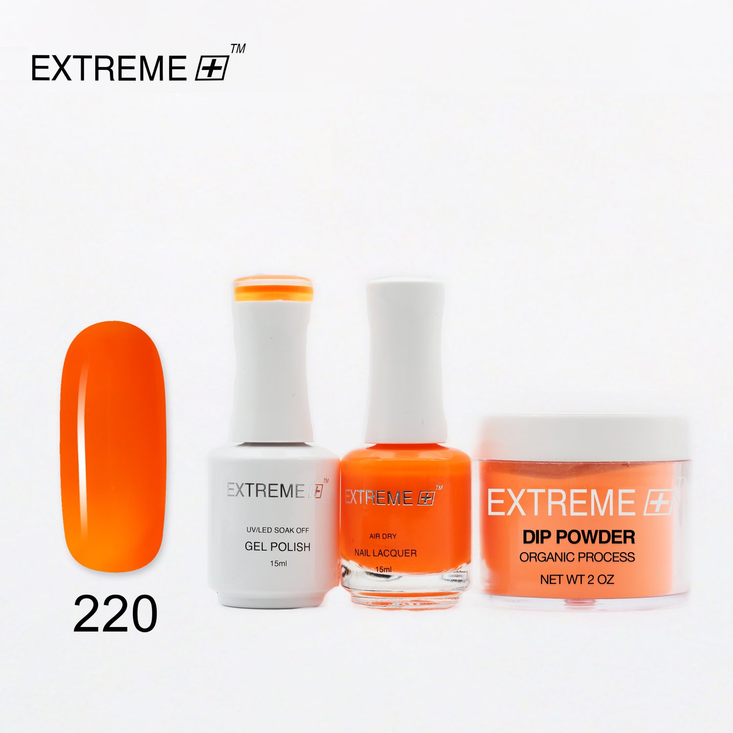 EXTREME+ 3 in 1 Combo Set - Gel, Lacquer, & Dip - #220