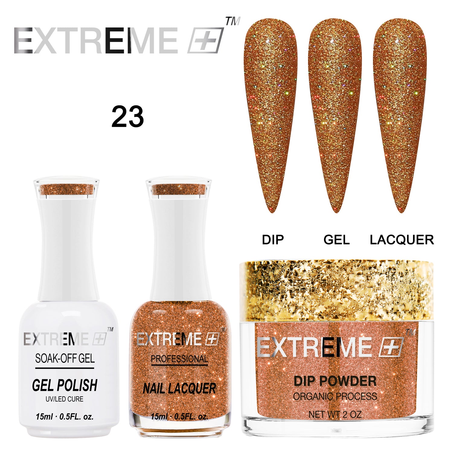 EXTREME+ 3 in 1 Combo Set - Holo Chrome - #023