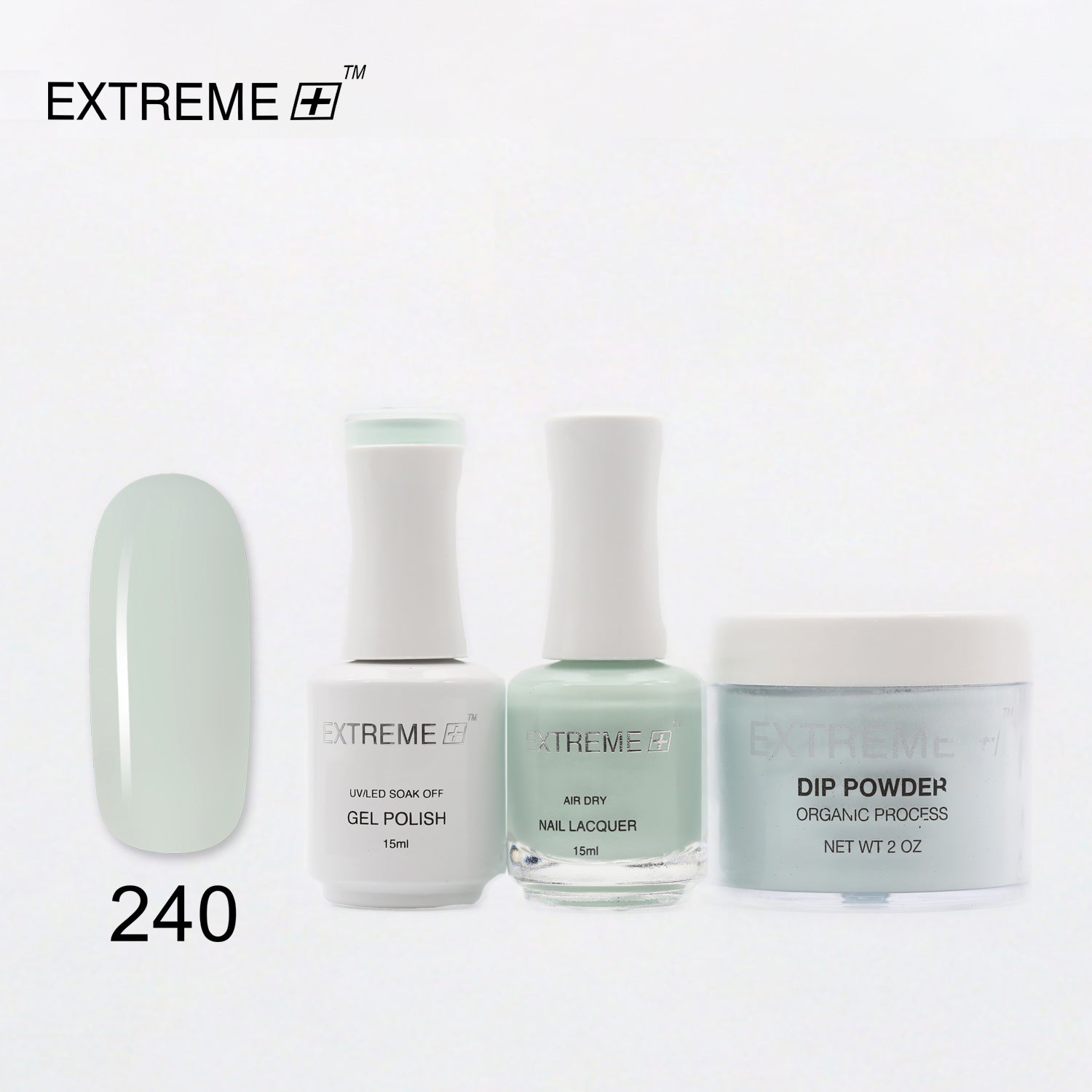 EXTREME+ 3 in 1 Combo Set - Gel, Lacquer, & Dip - #240