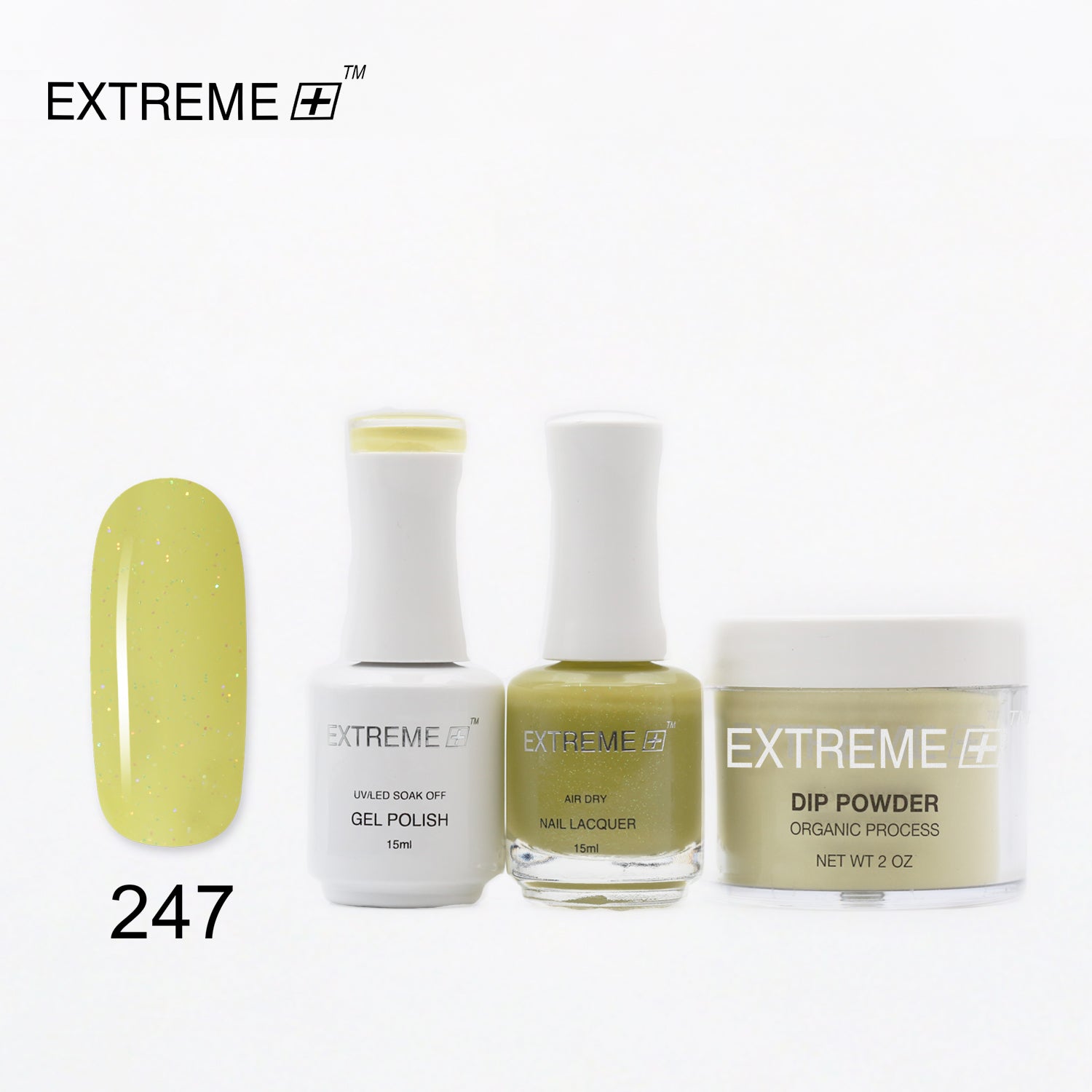 EXTREME+ 3 in 1 Combo Set - Gel, Lacquer, & Dip - #247