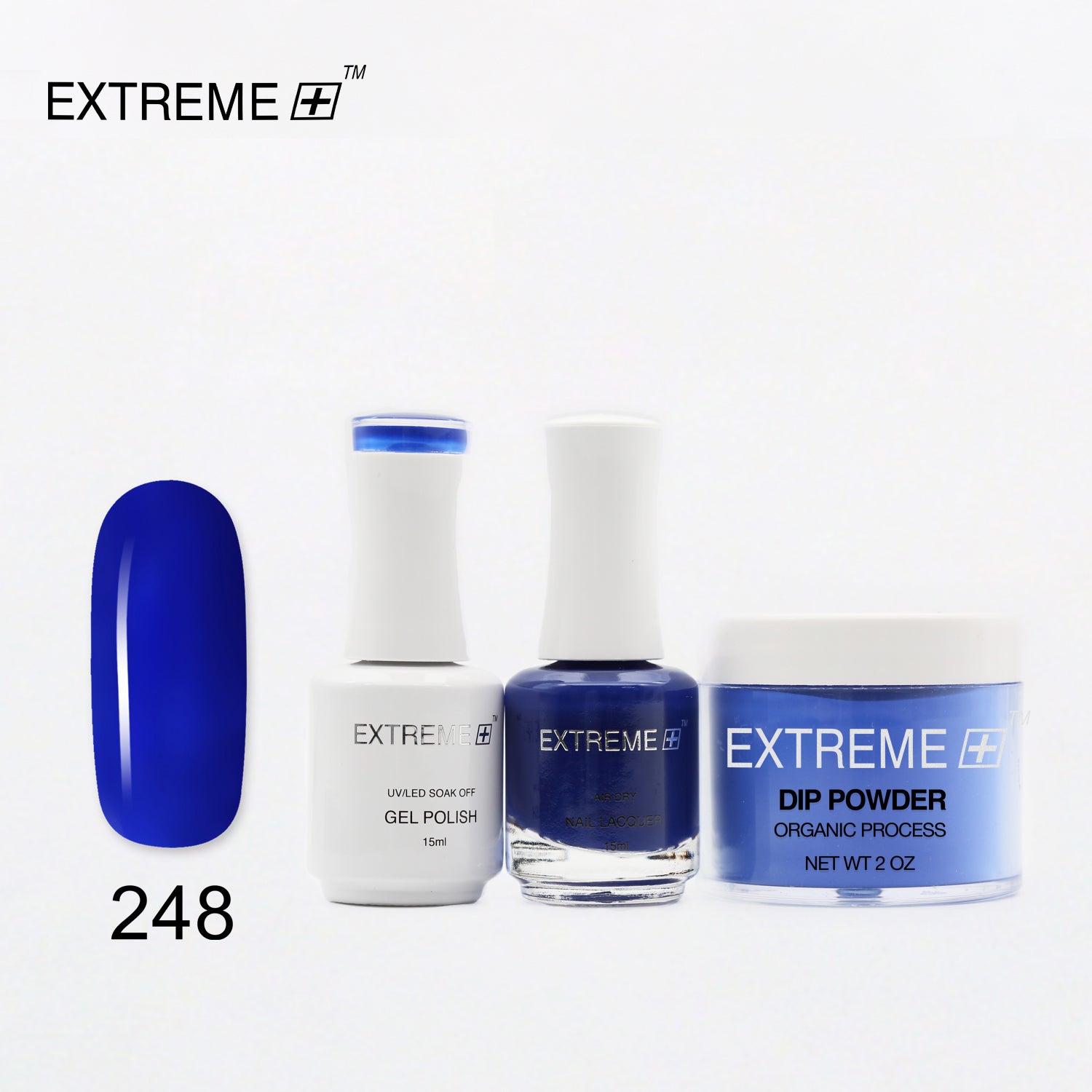 EXTREME+ 3 in 1 Combo Set - Gel, Lacquer, & Dip - #248