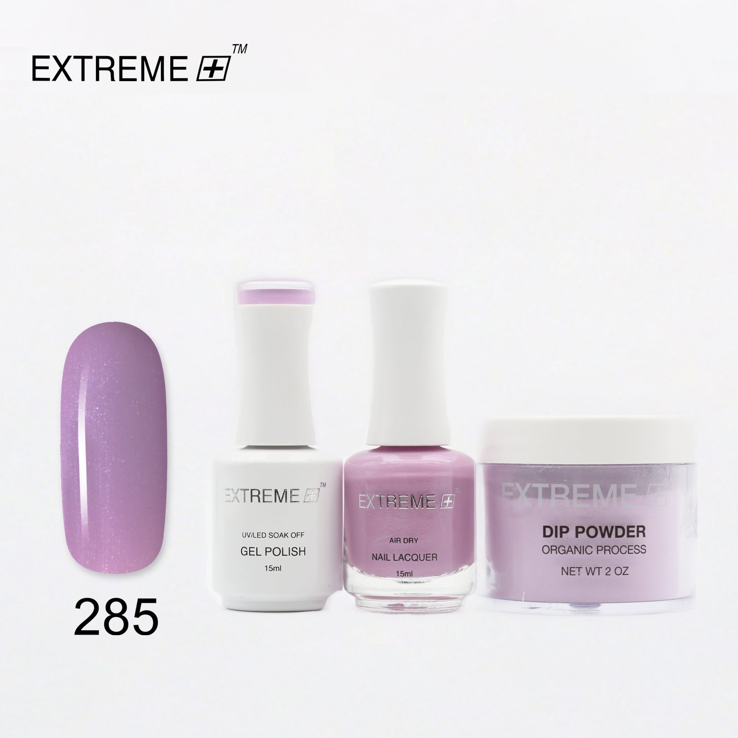 EXTREME+ 3 in 1 Combo Set - Gel, Lacquer, & Dip - #285