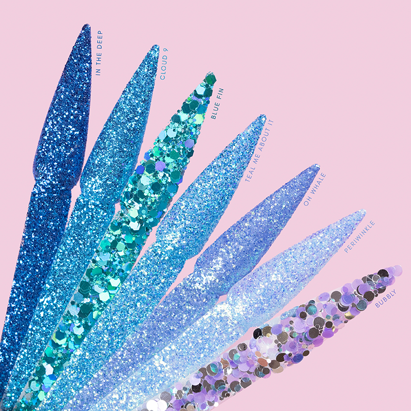 Kiara Sky Sprinkle On Glitter - SP289 - Blue Fin