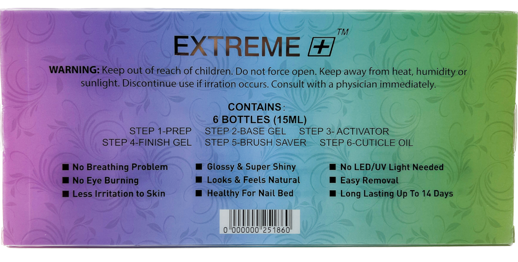 EXTREME+ Dip Liquid Kit - Ready to Use - Professional Kit (6 step)