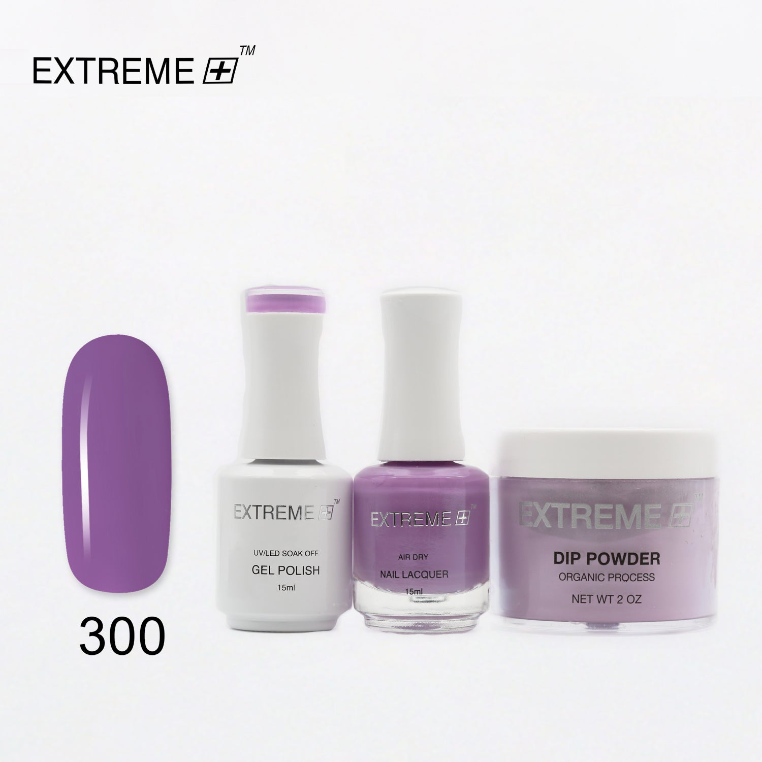 EXTREME+ 3 in 1 Combo Set - Gel, Lacquer, & Dip - #300