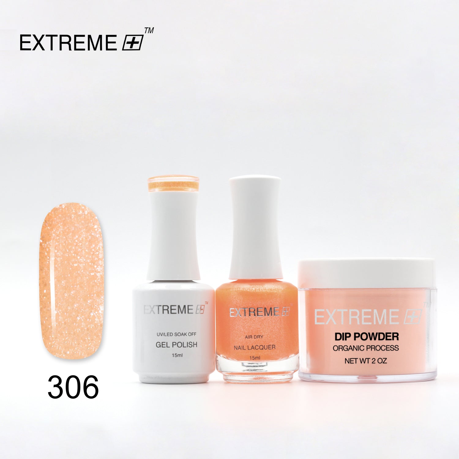 EXTREME+ 3 in 1 Combo Set - Gel, Lacquer, & Dip - #306