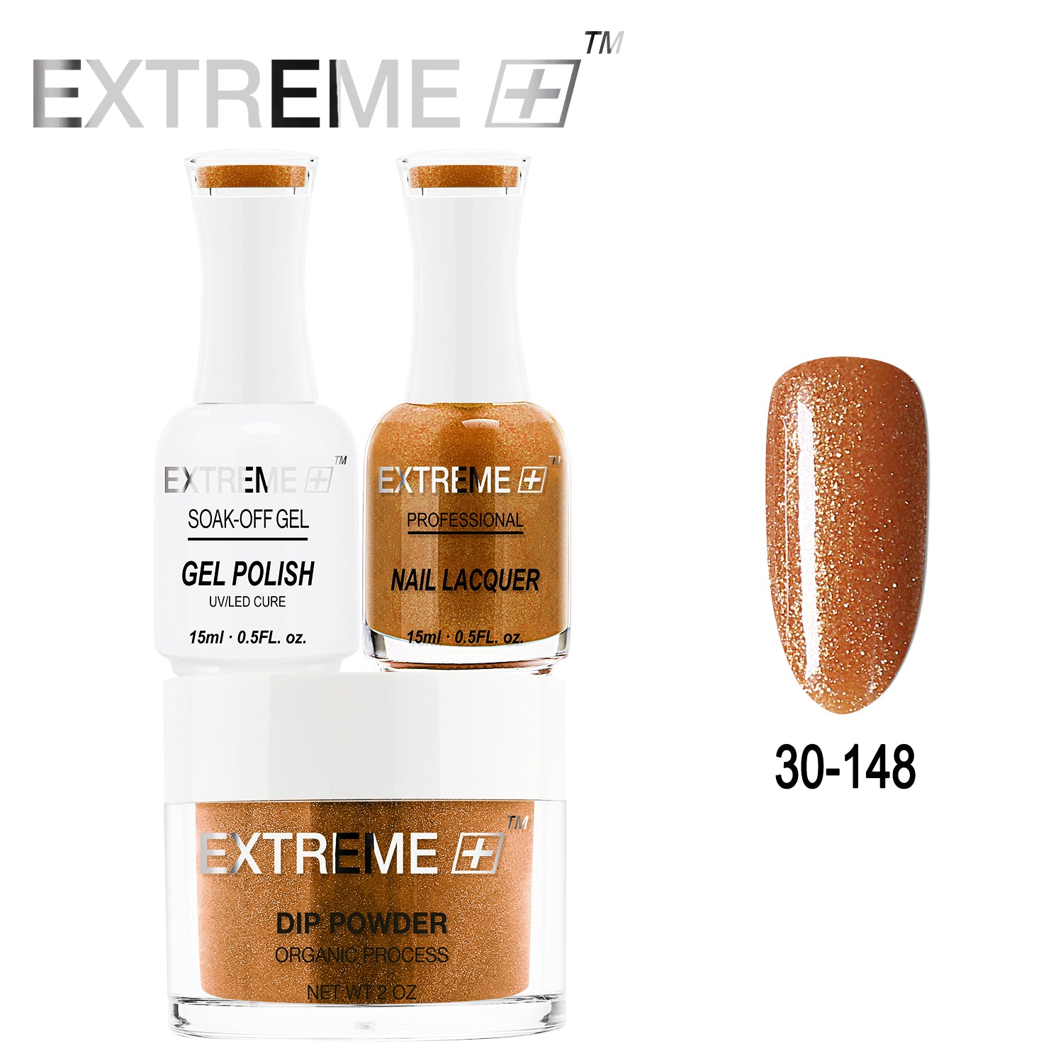 Bộ Combo 3 trong 1 EXTREME+ All-in-One - Bột Nhúng, Sơn Gel và Sơn Móng #030