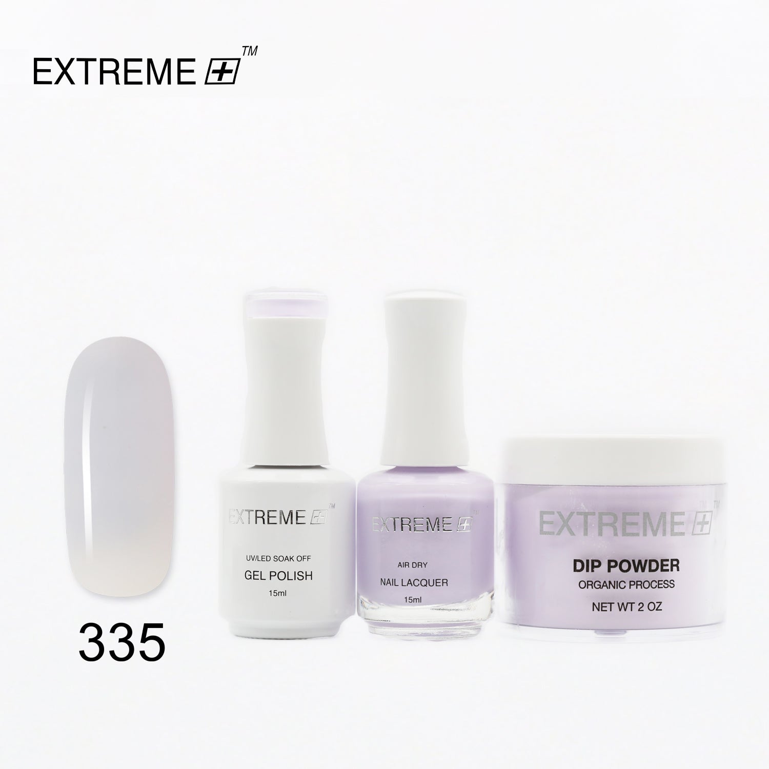 EXTREME+ 3 in 1 Combo Set - Gel, Lacquer, & Dip - #335